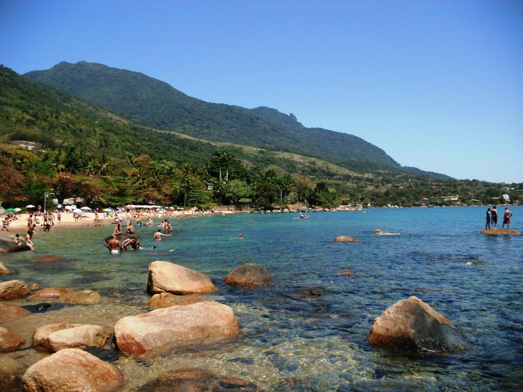 Casinhas Na Praia Do Juliao Em Ilhabela Sp别墅 客房 照片